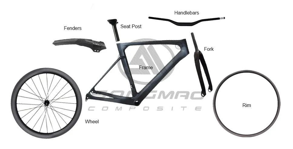Songmao carbon fiber bicycle parts Songmao carbon fiber bicycle parts