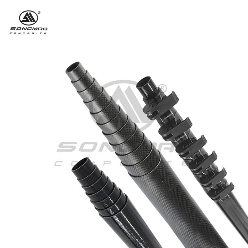 Songmao carbon fiber telescopic pole 3 Songmao carbon fiber telescopic pole 3